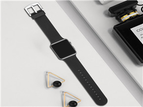 碳纖（xiān）維紋黑色表帶